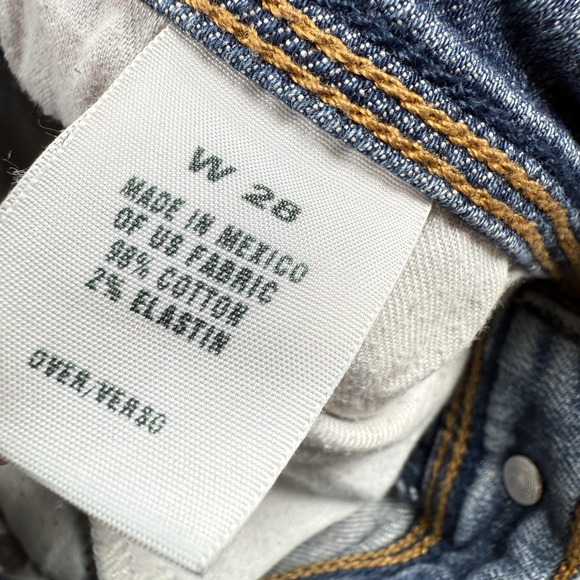 VTG Joes Jeans Womens 28 Blue Bootcut Stretch Denim Medium Wash Flare Leg Y2K - Picture 11 of 15